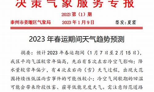 姜堰15天天气预报(姜堰15天天气预报查询结果表格)